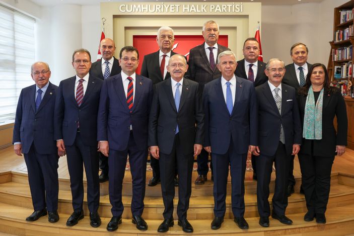 CHP'li belediyeler MYK toplantısından önce Kılıçdaroğlu ile görüştü
