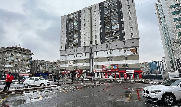 Kayseri'de 584 bina ağır hasarlı olarak tespit edildi