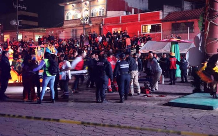 Meksika'da dini ritüel gösterisi ölümle bitti