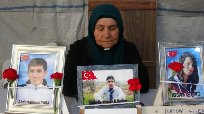 Diyarbakır Anneler, Kadınlar Günü'nde de evlat nöbetlerini sürdürdü