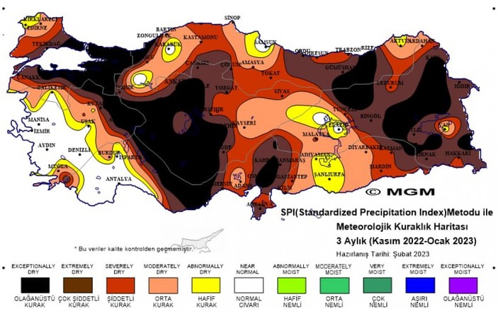 Karadeniz’de bitkisel üretimde ‘çok şiddetli kuralık’ tehdidi