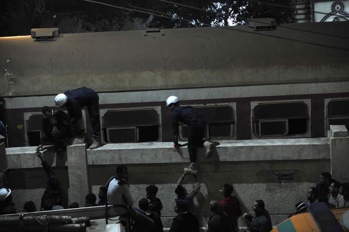 Mısır'da tren kazası: 4 ölü 23 yaralı
