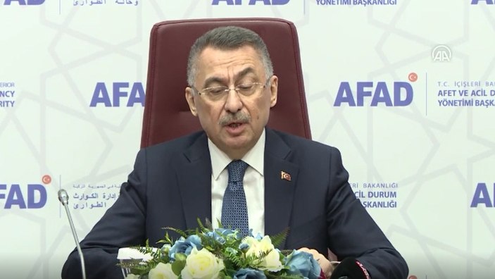 Fuat Oktay: Enkazın yüzde 20'sini kaldırmış durumdayız