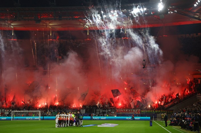 Napoli- Eintracht Frankfurt maçındaki olaylara ilişkin 8 gözaltı