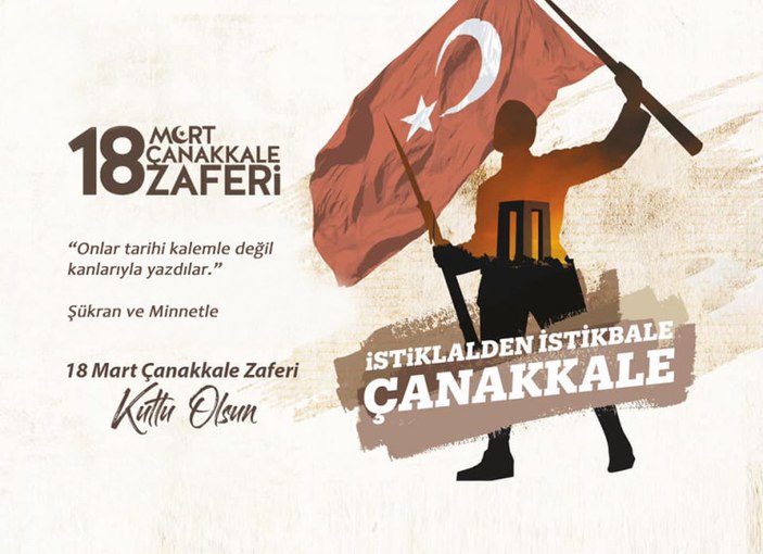 18 Mart Çanakkale Zaferi sözleri 2023 | Resimli şehitleri anma sözleri ve Atatürk görselleri