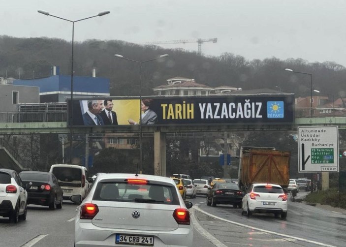 Sular durulmuyor! İyi Parti afişinde 6'lı masanın Cumhurbaşkanı adayına yer verilmedi