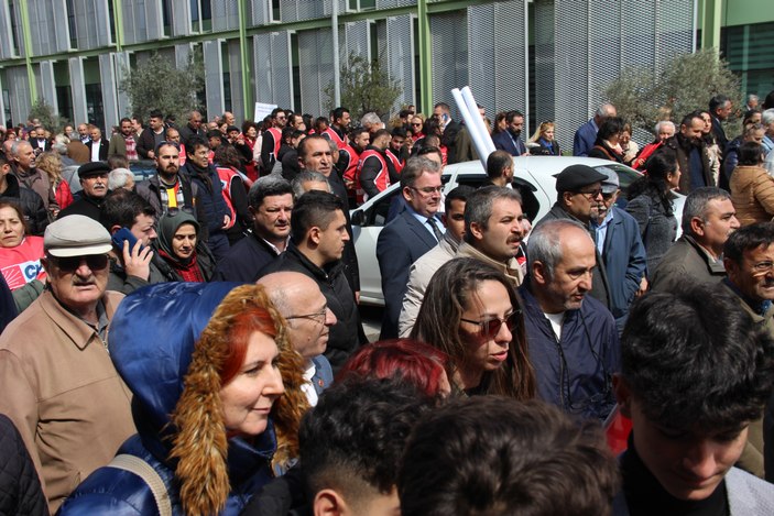 Millet İttifakı'nın adayı Kemal Kılıçdaroğlu İzmir'de coşkuyla karşılandı