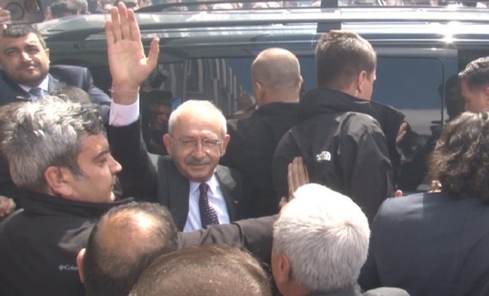 Millet İttifakı'nın adayı Kemal Kılıçdaroğlu İzmir'de coşkuyla karşılandı