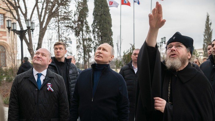 Vladimir Putin'den Donbass'a ziyaret