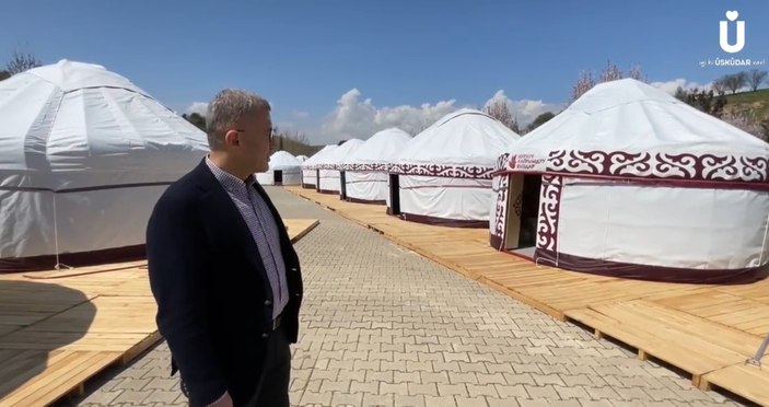 Adıyaman'da üniversite sınavına hazırlanan depremzede öğrenciler için Üsküdar Obası kuruldu