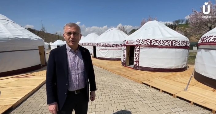 Adıyaman'da üniversite sınavına hazırlanan depremzede öğrenciler için Üsküdar Obası kuruldu