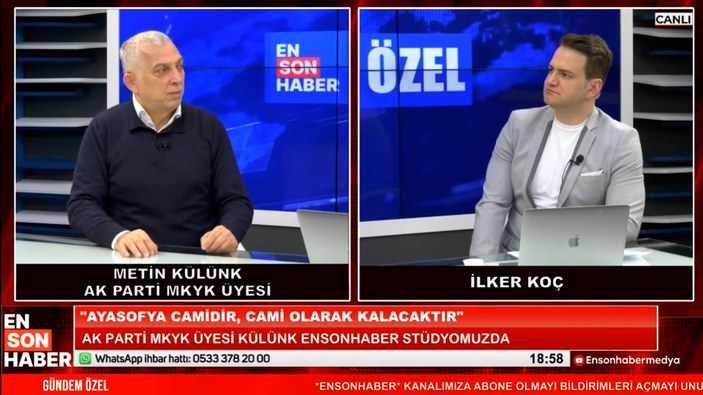 Metin Külünk'ten çarpıcı açıklamalar: PKK ve FETÖ, Kılıçdaroğlu'nu destekliyor