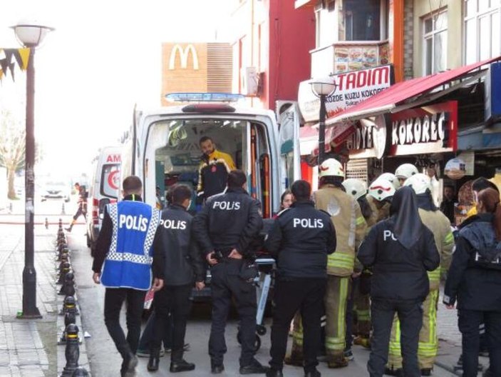 İstanbul Pendik'te 7 katlı otelde yangın çıktı