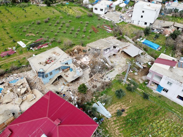 Hatay'da fay hattının geçtiği köyün yar