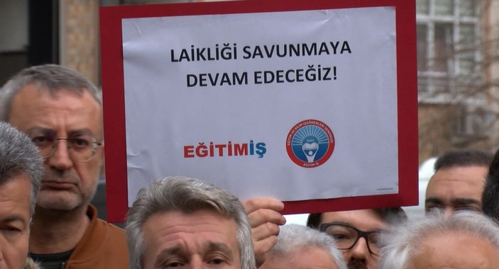 İlahiyatçı Cemil Kılıç'ın basın açıklamasında gerginlik #6