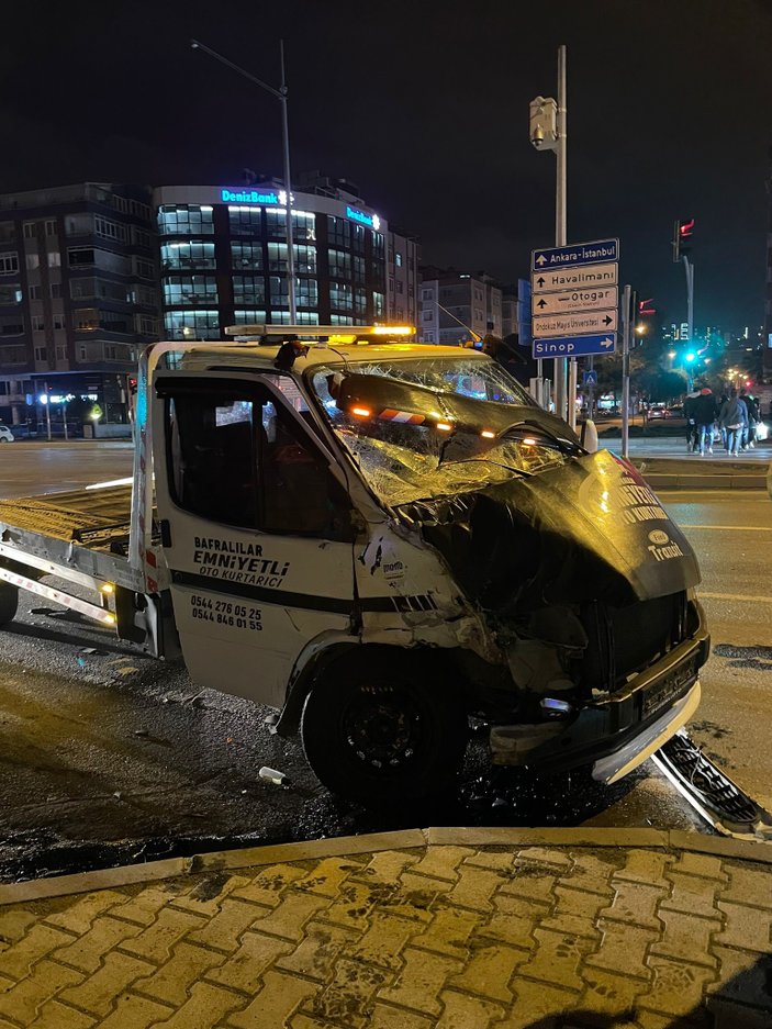 Samsun'da motosikletli narkotik polisi kazada şehit oldu, çekicinin sürücüsü tutuklandı