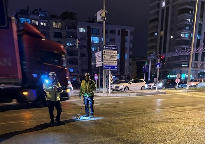 Samsun'da yaşanan kazada motosikletli polis şehit oldu