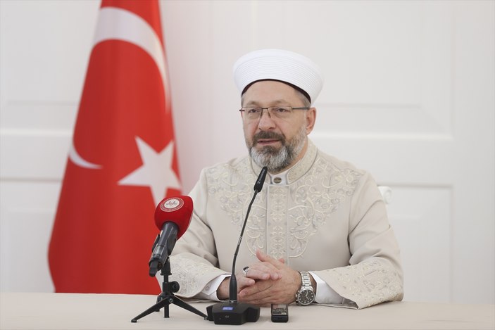 Diyanet İşleri Başkanı Ali Erbaş: Başkalarına anlatıp da seyreden konumda değiliz