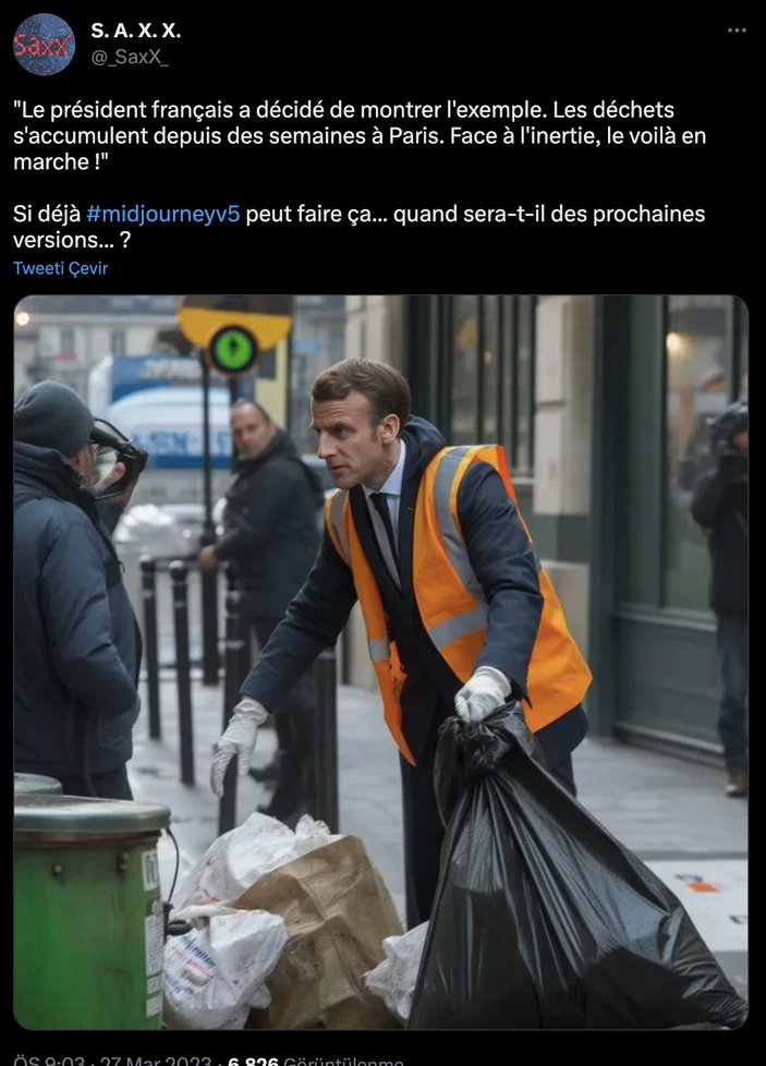 Fransa'daki çöp dağları sosyal medyada dalga konusu oldu