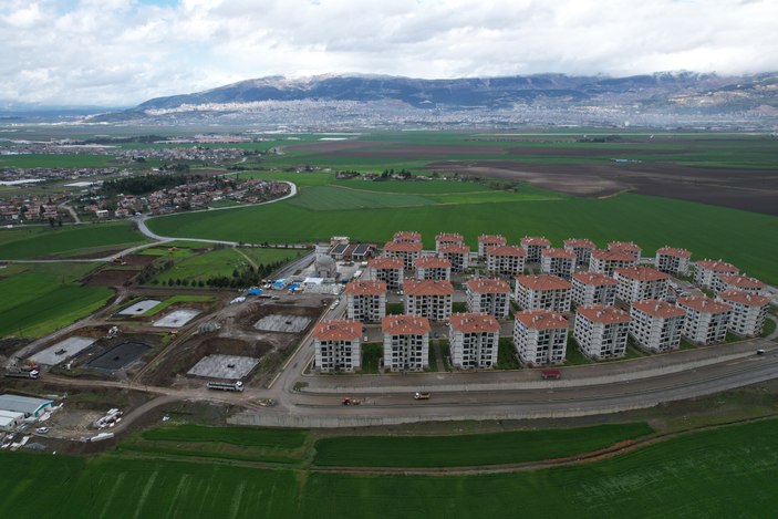 Kahramanmaraş'ta depremzedeler için yapılan çalışmalar hızlandı, temeller atıldı!