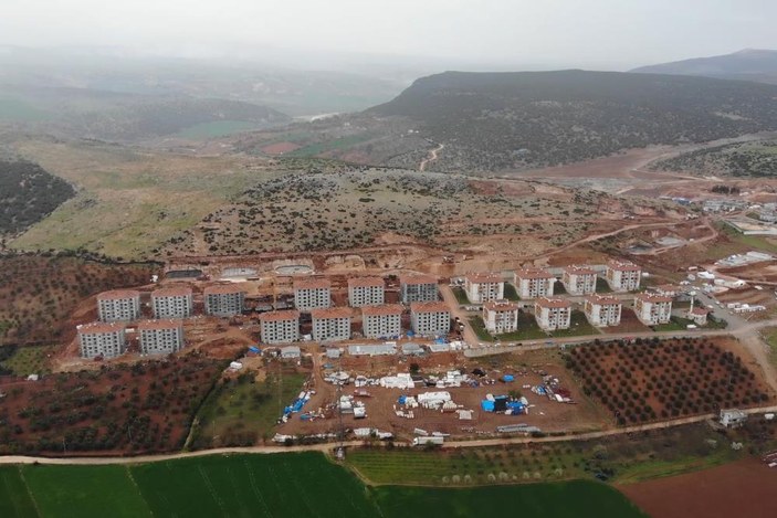 Depremin merkezi Pazarcık'ta afet konutları ilk yerleşim yerine yapılıyor