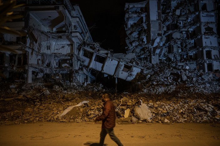 Hatay'da depremin 2'nci ayına yaklaşılırken yıkım bir kez daha gözler önüne serildi