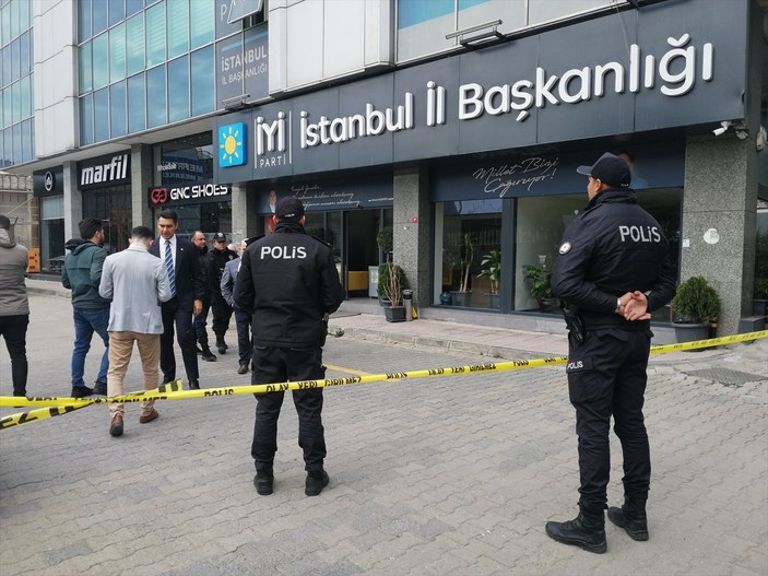 İyi Parti İstanbul İl Başkanlığı'na silahlı saldırı düzenlendi