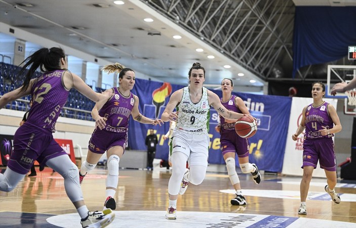 Kadınlar Basketbol Süper Ligi'nde play-off eşleşmeleri belli oldu
