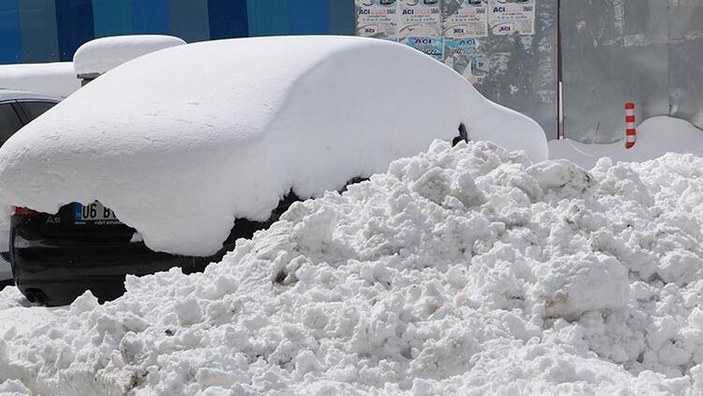 Van'da kar yağışı etkili oldu