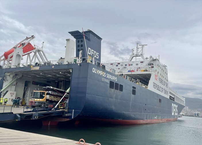 İzmir ve Sete limanları arasında Ro-Ro seferleri başladı