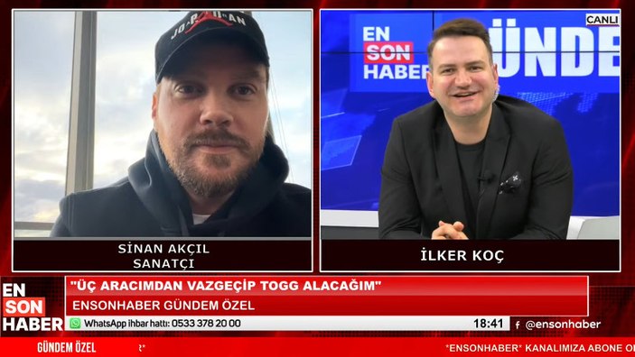 Sinan Akçıl: TOGG almak için araçlarımı sattım