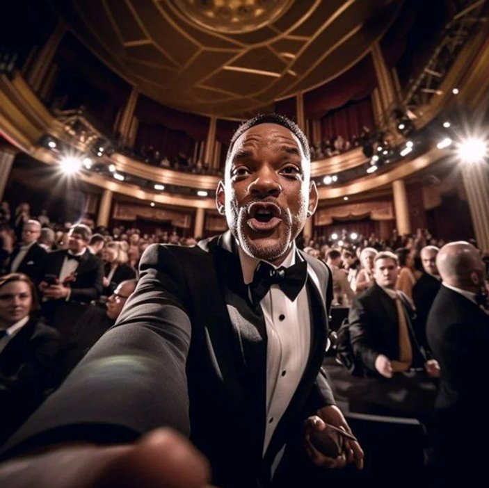 Will Smith'in Chris Rock'a attığı tokat bir kez daha gündeme geldi! Yapay zeka ile canlandırıldı