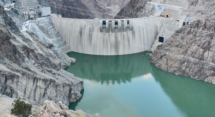 Yusufeli Barajı ve HES’te su yüksekliği 100 metreyi buldu #2