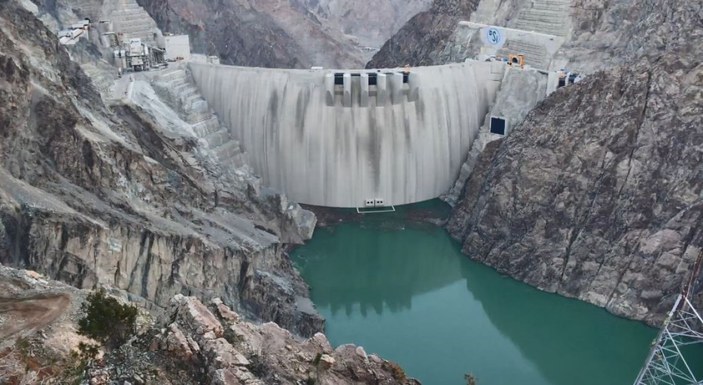 Yusufeli Barajı ve HES’te su yüksekliği 100 metreyi buldu #3