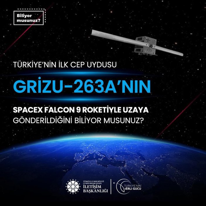 Türkiye'nin uzaydaki varlığı perçinleniyor