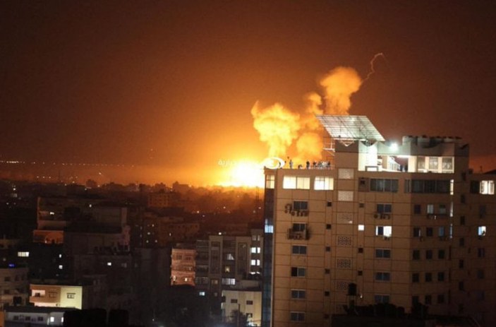 İsrail ordusundan Gazze'ye saldırı açıklaması