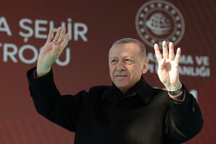 Cumhurbaşkanı Erdoğan’a İstanbul’da coşkulu karşılama