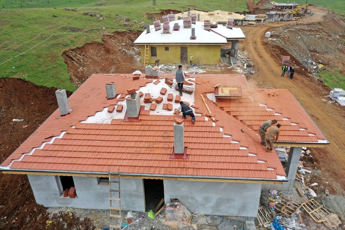 Nurdağı yeniden inşa ediliyor! 35 haneli köyde afet konutlarında sona gelindi