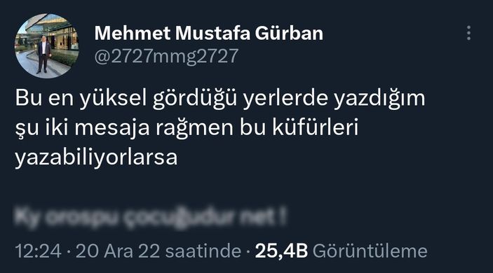 İyi Parti Gaziantep adayı Mehmet Mustafa Gürban'ın küfürlü paylaşımları dikkat çekti