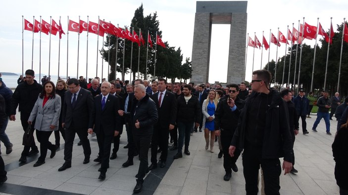 Kemal Kılıçdaroğlu'ndan Çanakkale Şehitler Abidesi’ne ziyaret