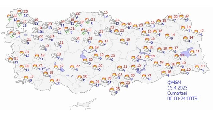 Meteoroloji'den 21 il için uyarı: Yağmur ve gök gürültülü sağanak!