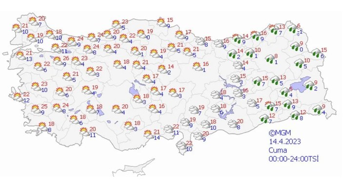 Meteoroloji'den 21 il için uyarı: Yağmur ve gök gürültülü sağanak!