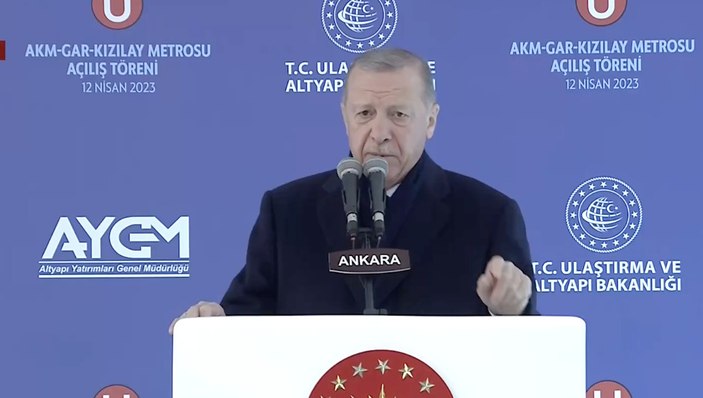 Ankara'da AKM-Gar-Kızılay Metro Hattı hizmete girdi