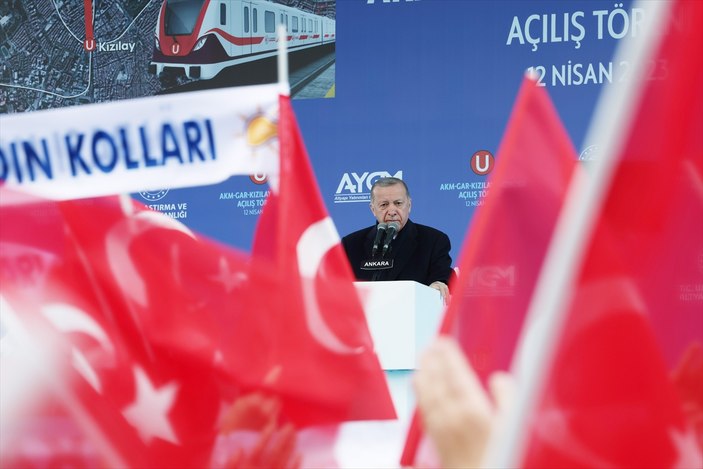 Ankara'da AKM-Gar-Kızılay Metro Hattı hizmete girdi