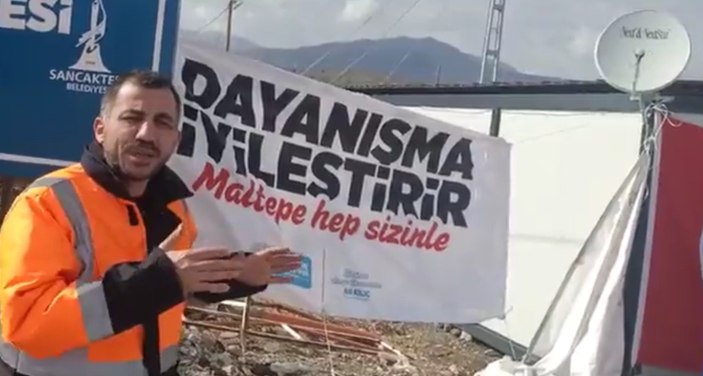 CHP'li Maltepe Belediyesi, deprem bölgesinde Sancaktepe Belediyesi'nin hizmetine çöktü