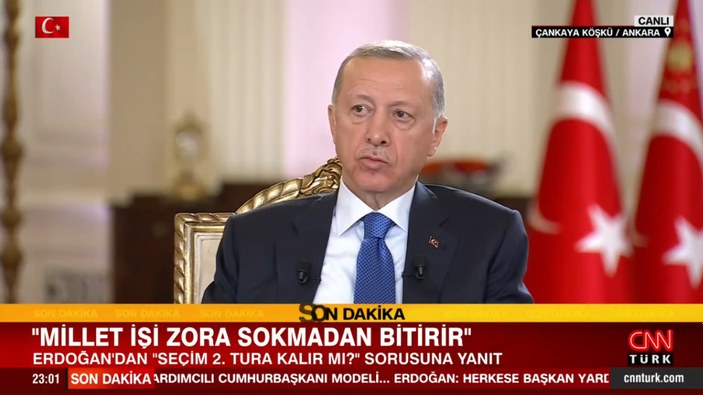 Cumhurbaşkanı Erdoğan'dan 'seçim ilk turda biter' mesajı