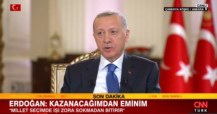 Cumhurbaşkanı Erdoğan'dan 'seçim ilk turda biter' mesajı