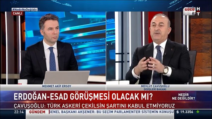 Bakan Çavuşoğlu: Suriye ile görüşmemiz ABD'yi rahatsız etti