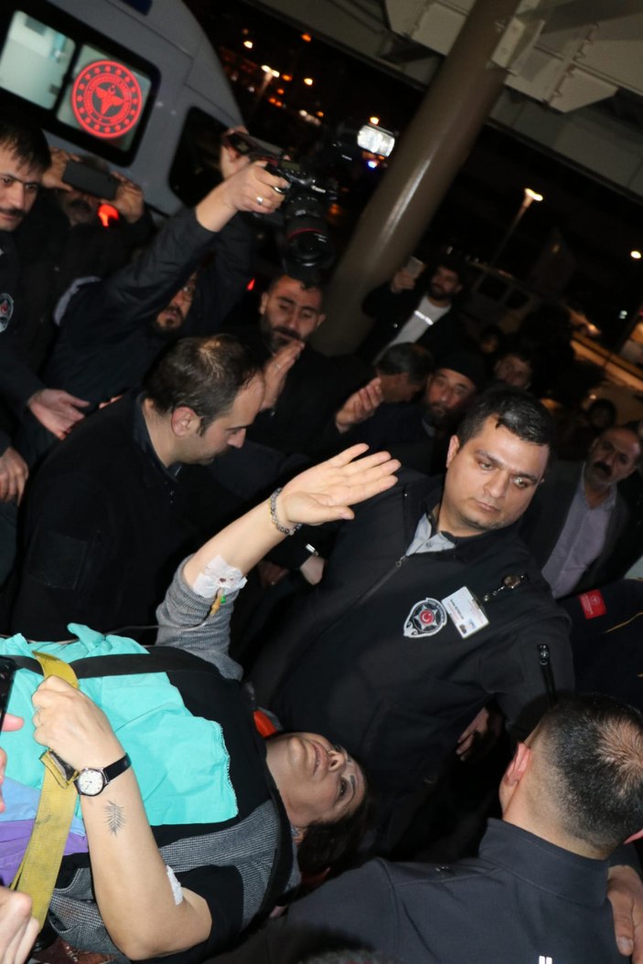 HDP Grup Başkanvekili Beştaş, Erzurum'da kaza geçirdi (4) #1