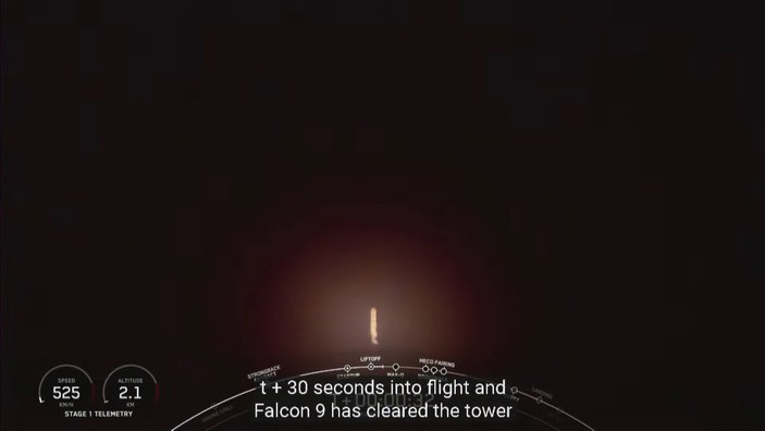 Milli uydu İMECE uzaya fırlatıldı